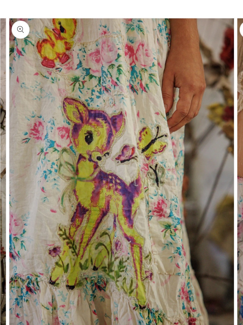 Magnolia Pearl Appliqué Vianney Slip Dress Dress - Picture 4 of 6